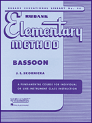 RUBANK ELEMENTARY METHOD BASSOON cover
